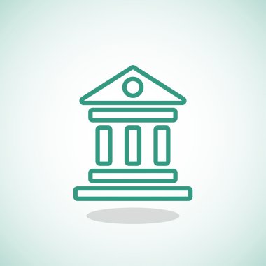 banka binası simgesi