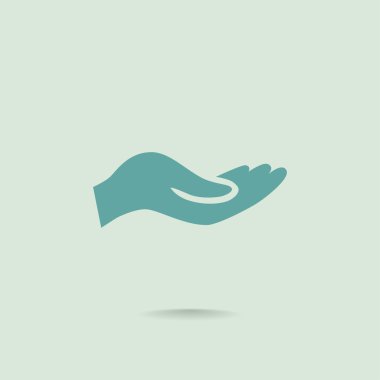 Sadaka web simgesi vermek.