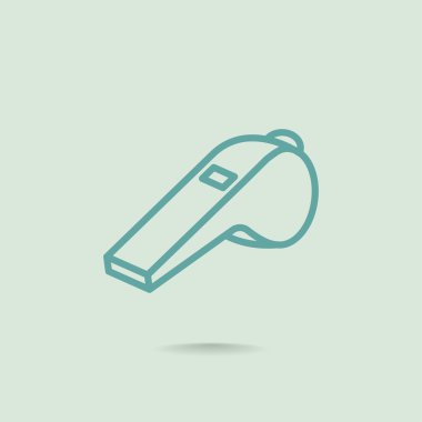 Hakem düdük simgesi