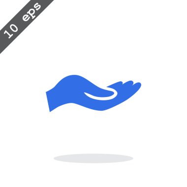 Sadaka web simgesi vermek.