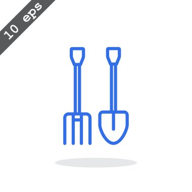 Dirgen ve kürek simgesi