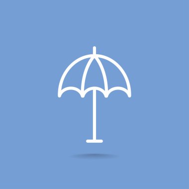 Plaj şemsiye simgesi