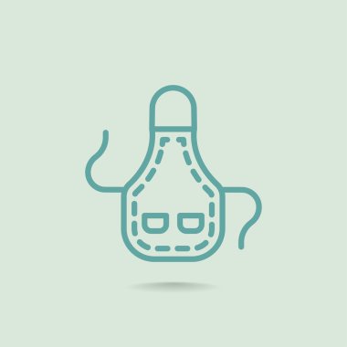 Mutfak önlüğü simgesi