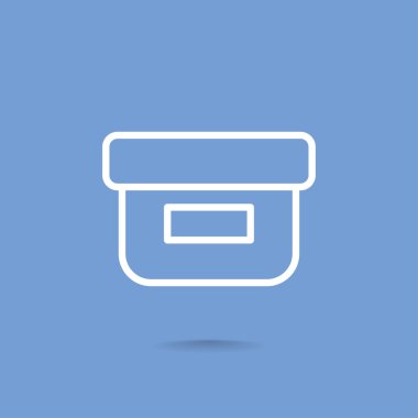 yiyecek kabı simgesi