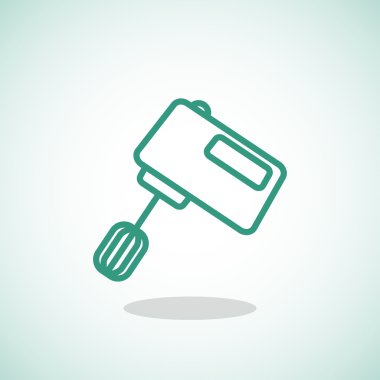 Mutfak karıştırıcı simgesi