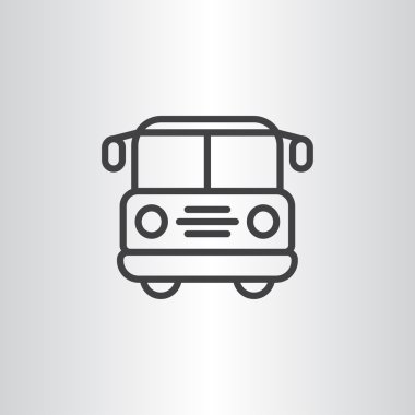 okul servisi simgesi