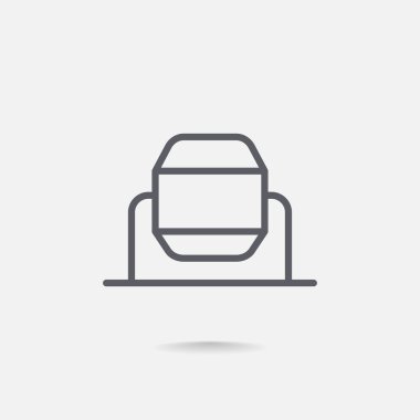 Beton karıştırıcı simgesini