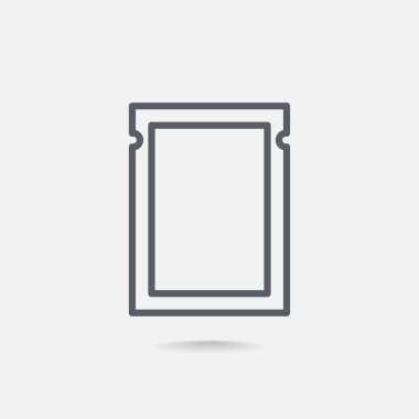 Polietilen torba simgesi