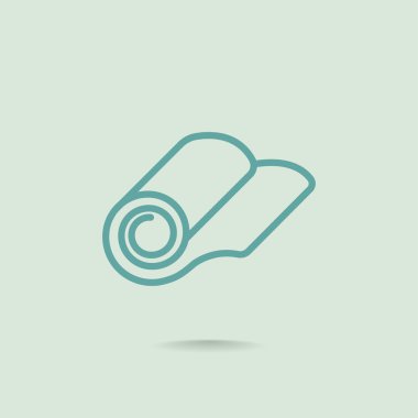 rulo duvar kağıdı simgesinin