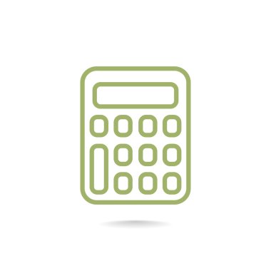 Finans hesap makinesi simge