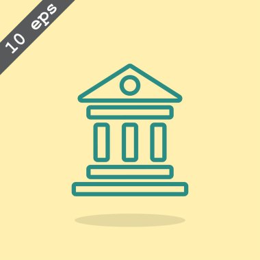 banka binası simgesi