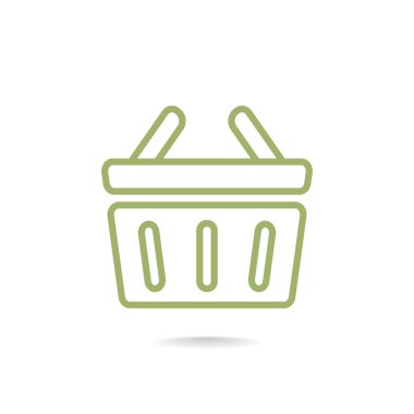 Alışveriş sepeti simgesi
