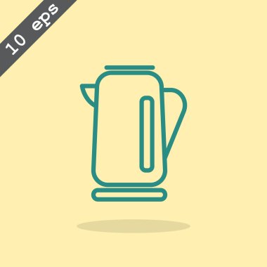 Elektrikli çaydanlık simgesi