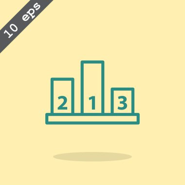 Kazanan podyum simgesi