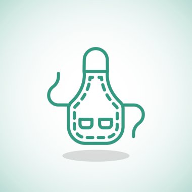 Mutfak önlüğü simgesi