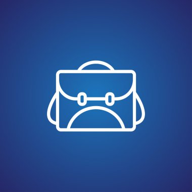 okul çantası simgesi