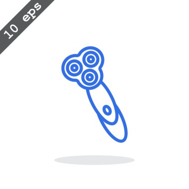 Elektrikli tıraş makinesi simgesini