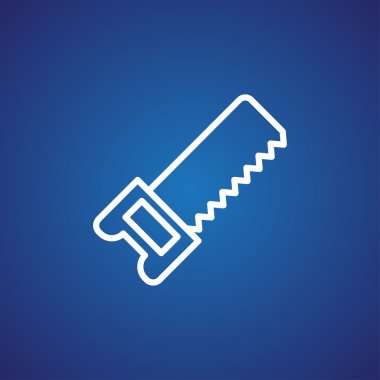 demir testeresi aracı simgesini