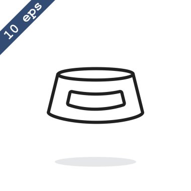 kase için gıda hayvan simgesi