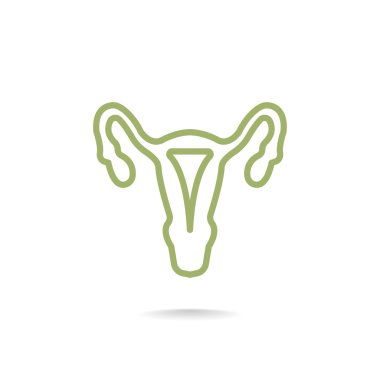 kadın üreme organları simgesi