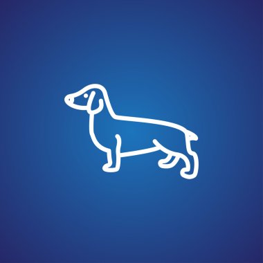 Dachshund köpek simgesi