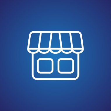 dükkan ya da mağaza simgesi