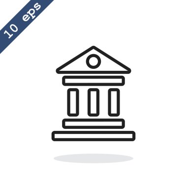 banka binası simgesi