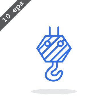 Yapı vinci kancası simgesi