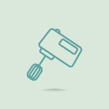 Mutfak karıştırıcı simgesi