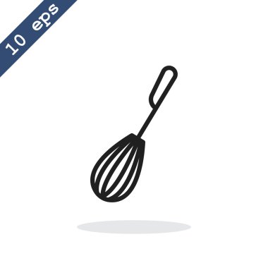 Mutfak çırpma simgesi