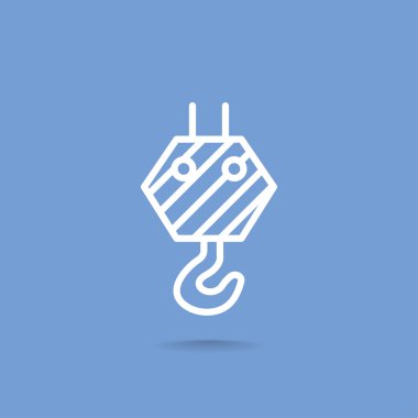 Yapı vinci kancası simgesi