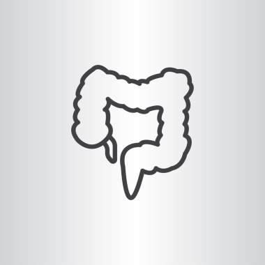 kalın bağırsak simgesi