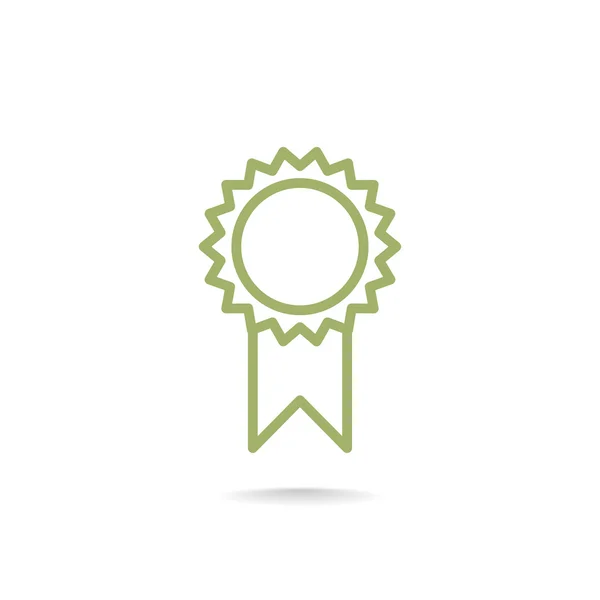 Premio medalla icono — Vector de stock