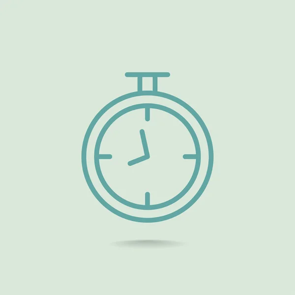 Mechanische stopwatch pictogram — Stockvector