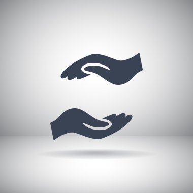 Yardım eller simgesini