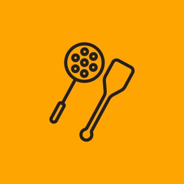  kaşık ve spatula simgesi