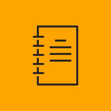 Not Defteri, iletişim kitap simgesi.