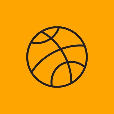 Basketbol topu simgesi
