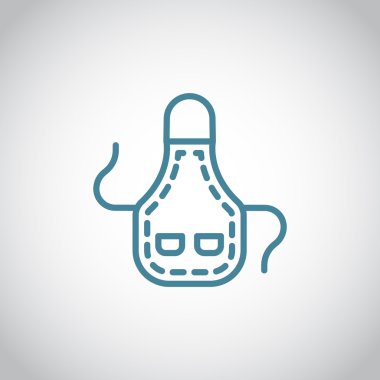 Mutfak önlüğü simgesi