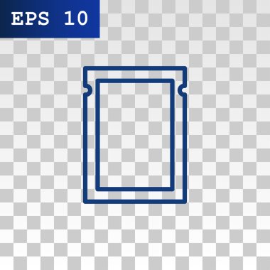 Polietilen torba simgesi