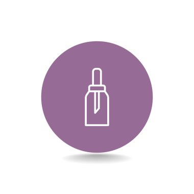 Jel, köpük veya sıvı sabun şişe simgesi