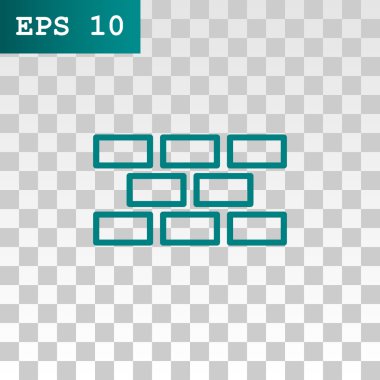 İnşaat tuğla simgesi