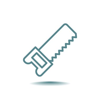 demir testeresi aracı simgesini