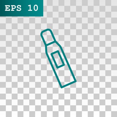 Jel, köpük veya sıvı sabun şişe simgesi