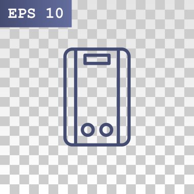 gaz su ısıtıcı simgesi