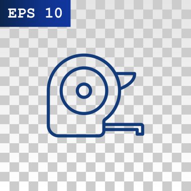 İnşaat mezura simgesi