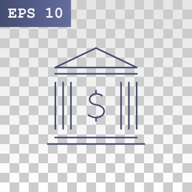 banka binası simgesi