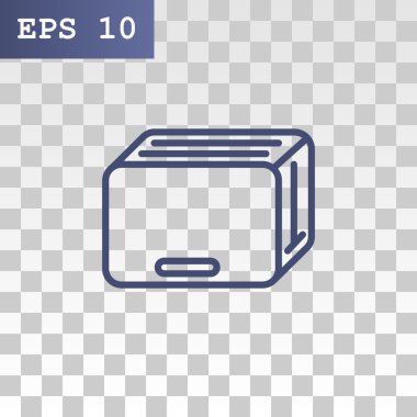 mutfak ekmek kızartma makinesi simgesini