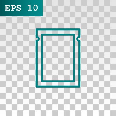 Polietilen torba simgesi