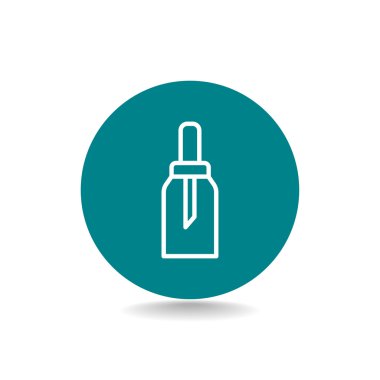 Jel, köpük veya sıvı sabun şişe simgesi